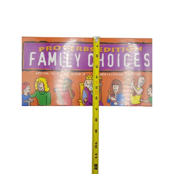 VTG Family Choices Proverbs Edition Faith Kidz Board Game Family Night - Picture 11 of 13